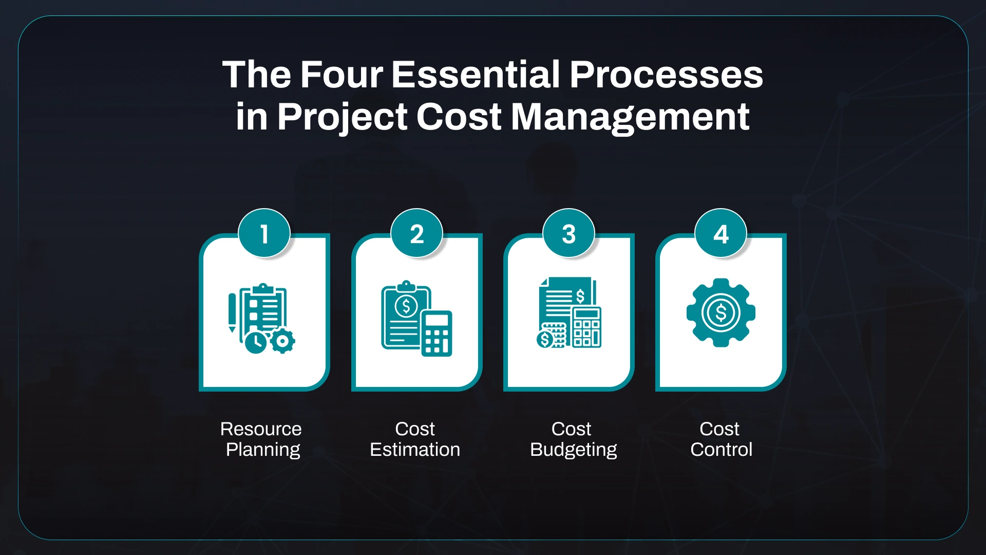 Four Essential Processes in Project Cost Management